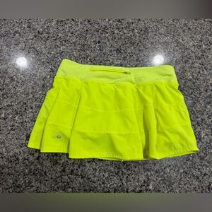 Lululemon Pace Rival Mid-Rise Skirt
Highlight Yellow